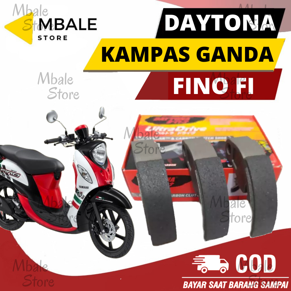 Kampas Ganda Daytona Fino FI 115 Original 4636