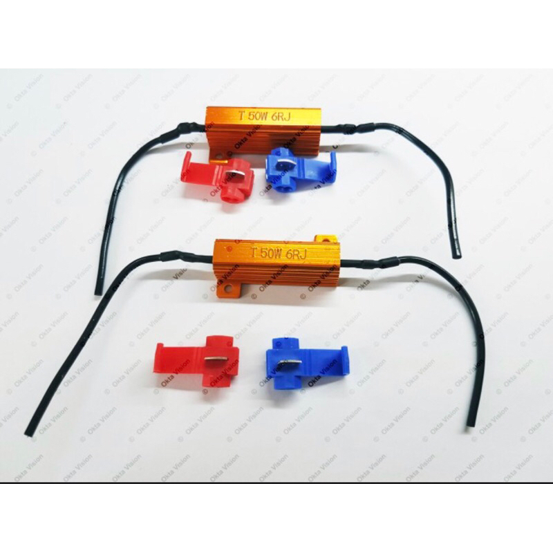 Resistor Flasher Sein Lampu LED Agar Sein Sen Dapat Kedip Normal Lagi Riting Anti Hyper Flash