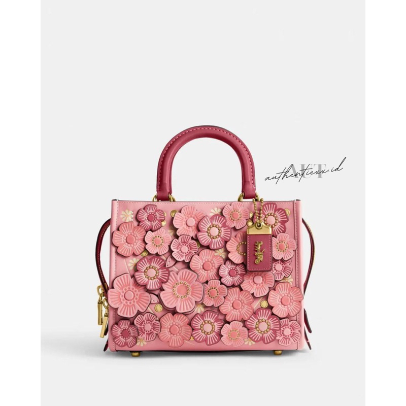 TAS WANITA ROGUE BAG IN COLORBLOCK WITH TEA ROSE