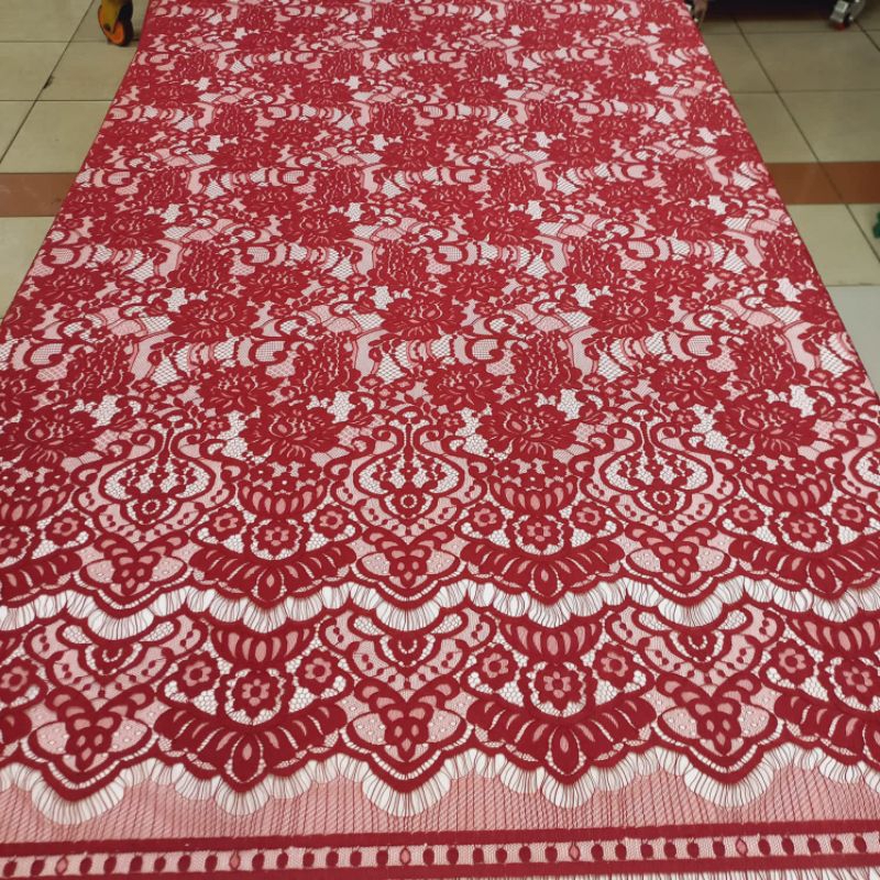 KAIN SEMI FRANCIS / BAHAN SEMI PRANCIS / KAIN BROKAT SEMI FRANCIS / BAHAN BRUKAT SEMI PRANCIS / KAIN