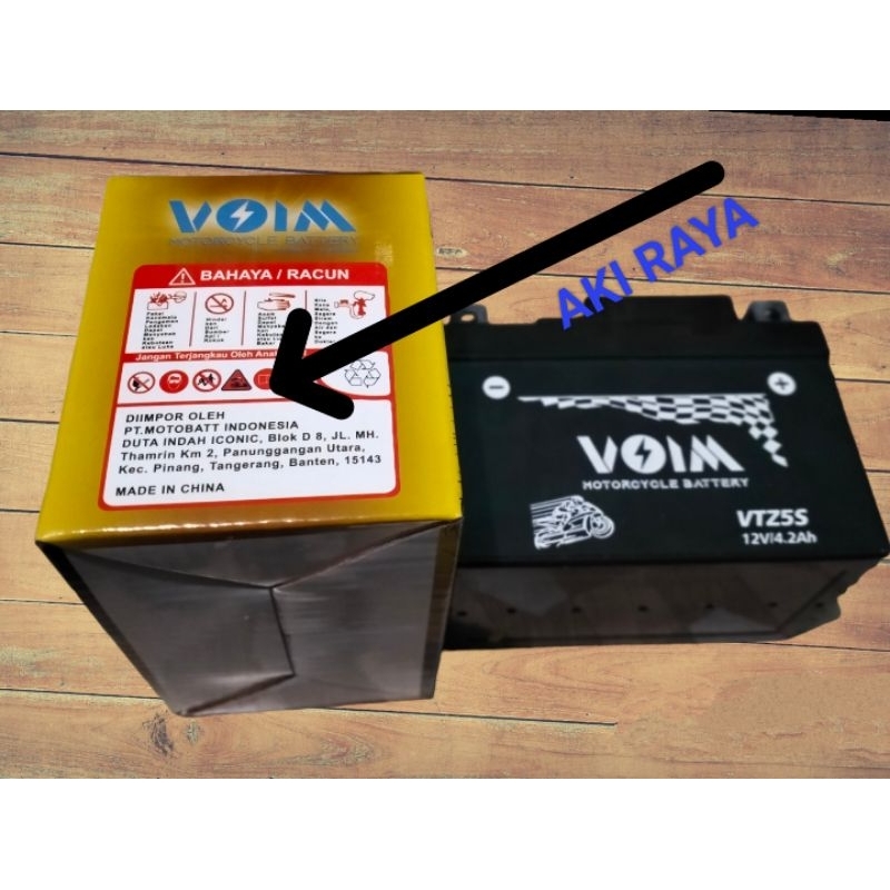 AKI HONDA BEAT // VOIM GTZ5S