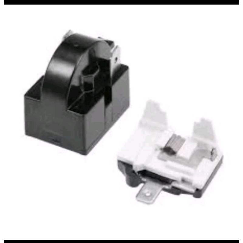 relay PTC Overload kulkas panasonic 1 pintu