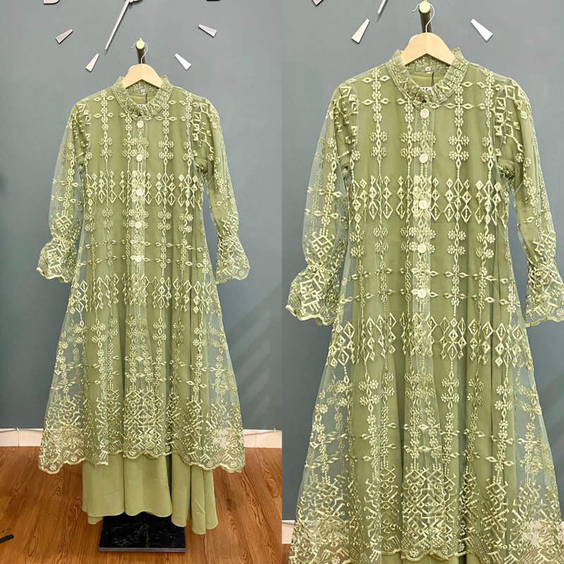 GAMIS OUTER LEPAS BUSUI/ GAMIS JUMBO LD 130/GAMIS JUMBO/GAMIS TERBARU/ GAMIS PESTA/ GAMIS KONDANGAN/