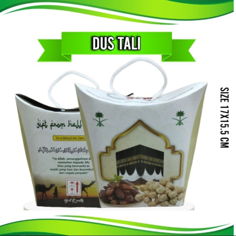 

RB dus teng"kemasan untuk oleh - oleh haji & umrah 1pak isi (50pcs)