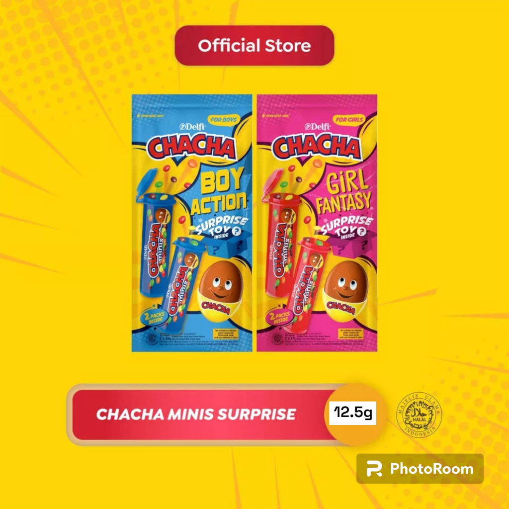 

Cha Cha Minis Surprise Toy Boys & Girls | Isi 2 @ 12.5 Gr | Delfi