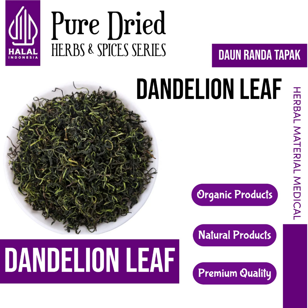 

ELIF TEA Organic Premium Dried Wild Dandelion Tea (Super Detox Tea)