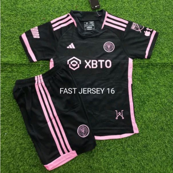 Jersey INTERR MIAM1 KIDS ANAK Away Grade Ori 2023/2024 + NAMESET