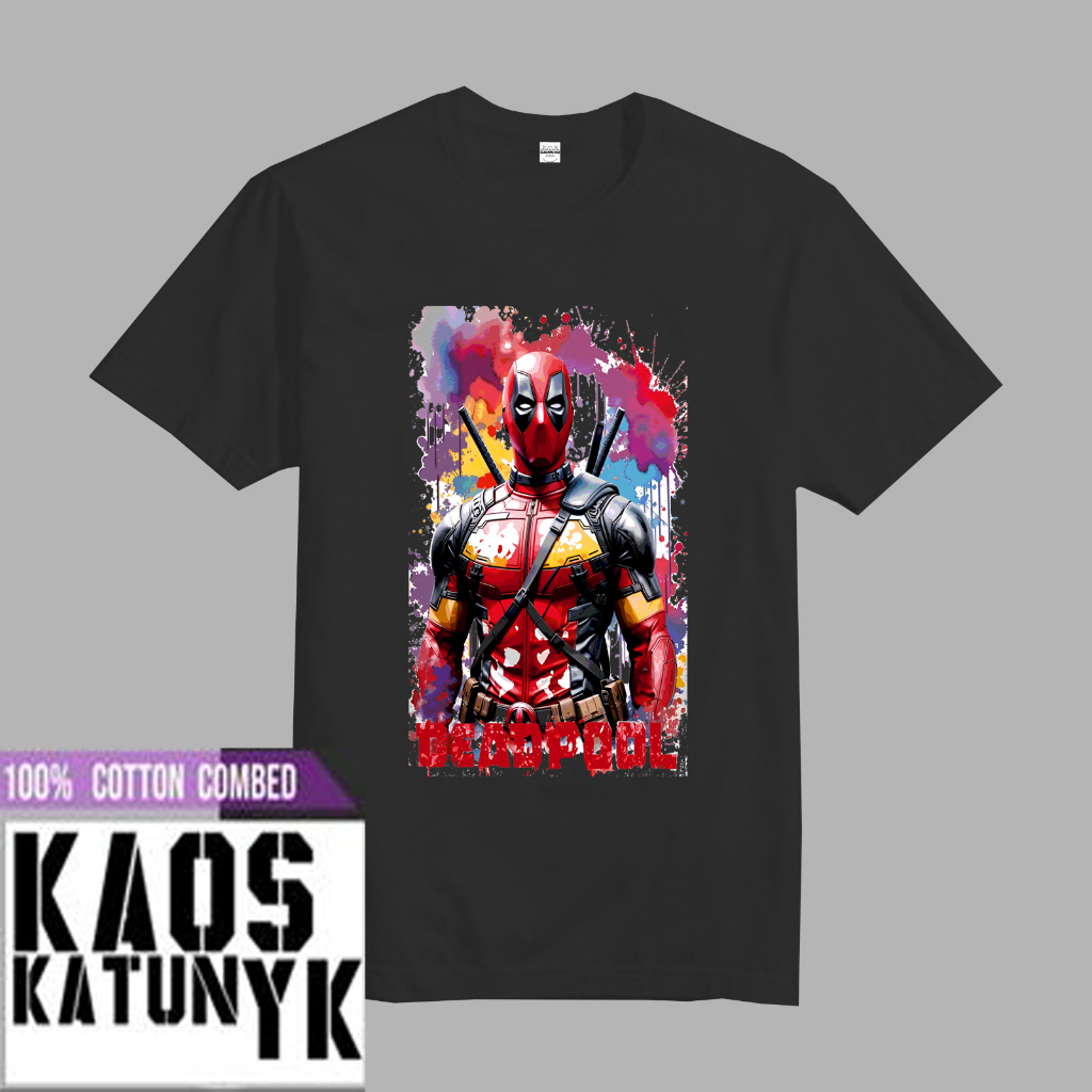 Kaos Deadpool graffiti distro