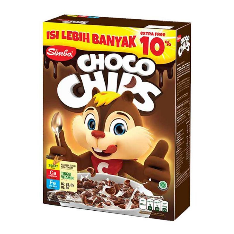 

SIMBA SEREAL CHOCO CHIPS BOX 330 GRAM