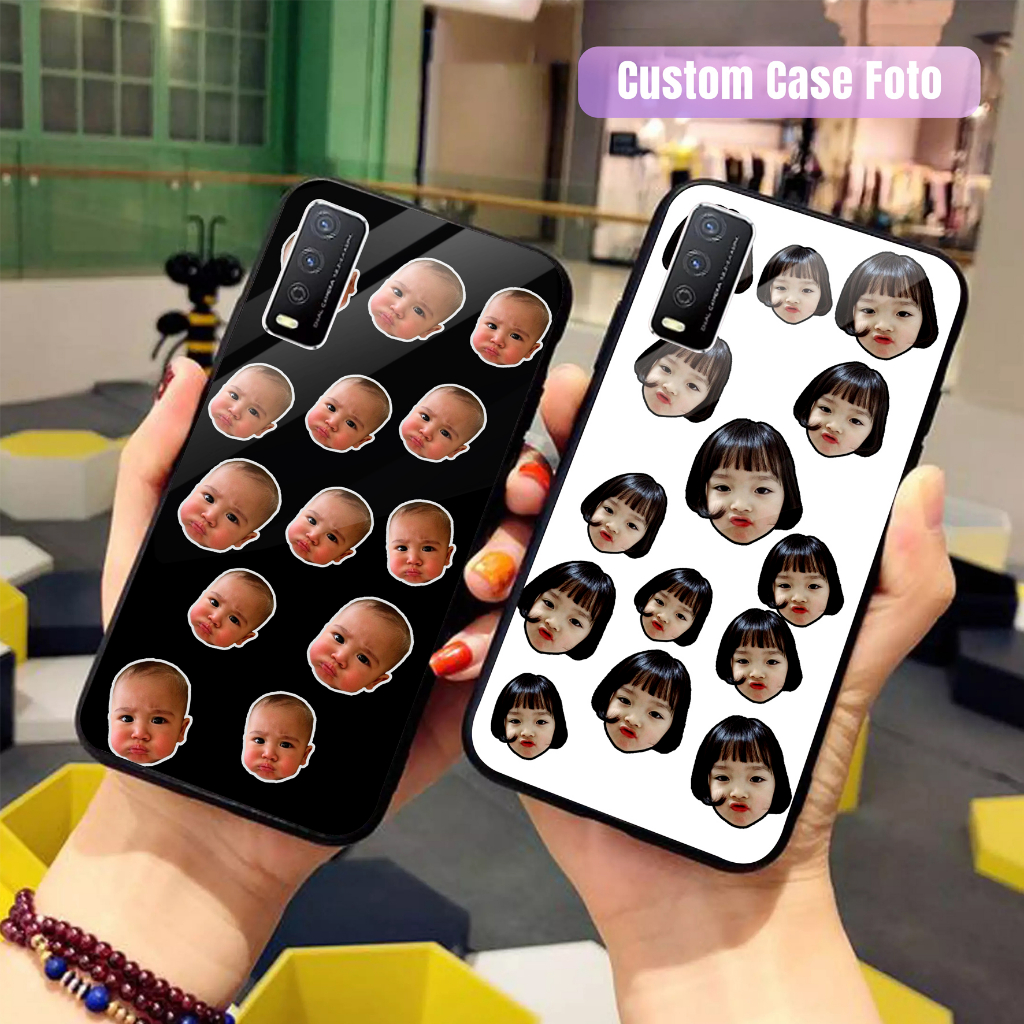 Custom Case Foto ( Face Case ) Tersedia Untuk Semua Tipe Hp - Softcase - Silikon - Kesing - Case 2D 
