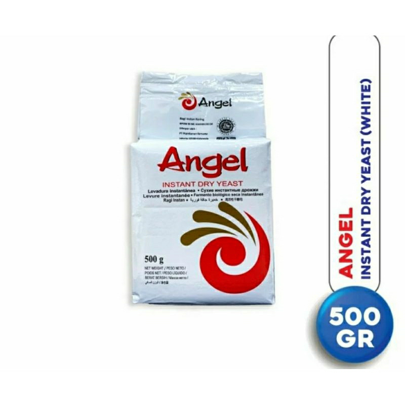 

Angel White Instant Yeast Ragi Instan Kering 500gr