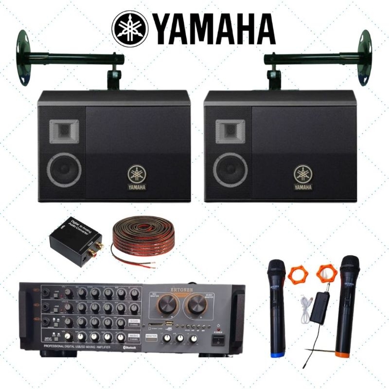 Paket Sound System Karaoke Bluetooth Yamaha 10 inch Bisa Youtube