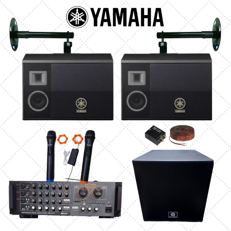 Paket Sound System Karaoke Yamaha Original 10 Inch Super Komplit