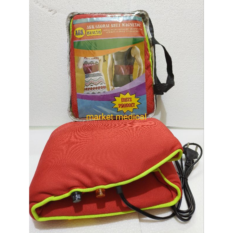 Bantal sabuk panjang Panas Sauna Belt Global ABK Bonus Tas