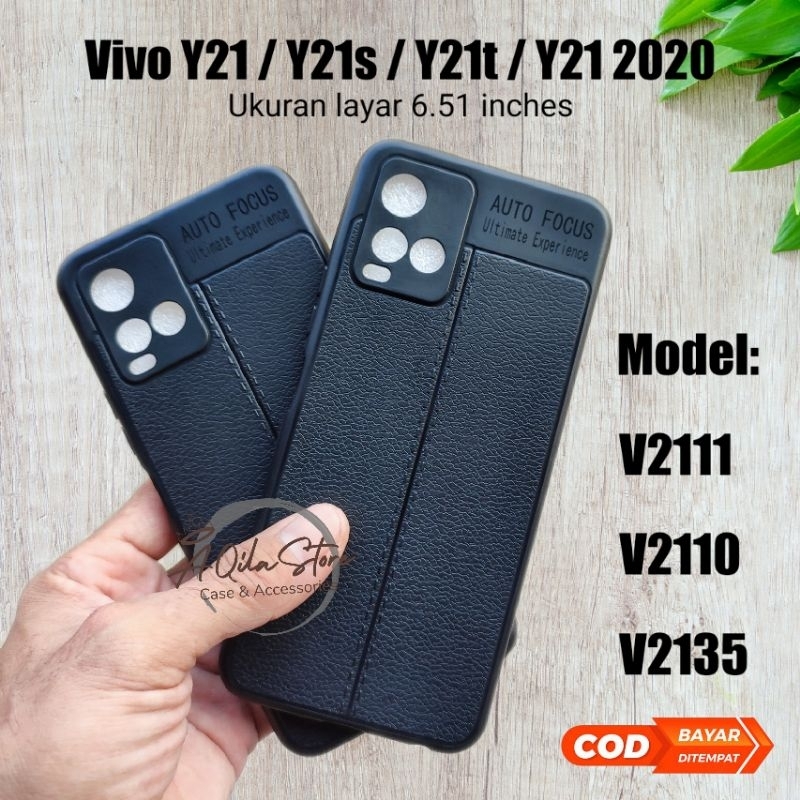 Case Autofocus Vivo Y21 / Y21s / Y21t / Y21 2020 ( Model: V2111, V2110, V2135 ) Softcase Bahan Lentu