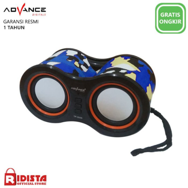 Promo Speaker aktif Advance Portable TP 300N XTRA POWER SOUND - Biru Limited