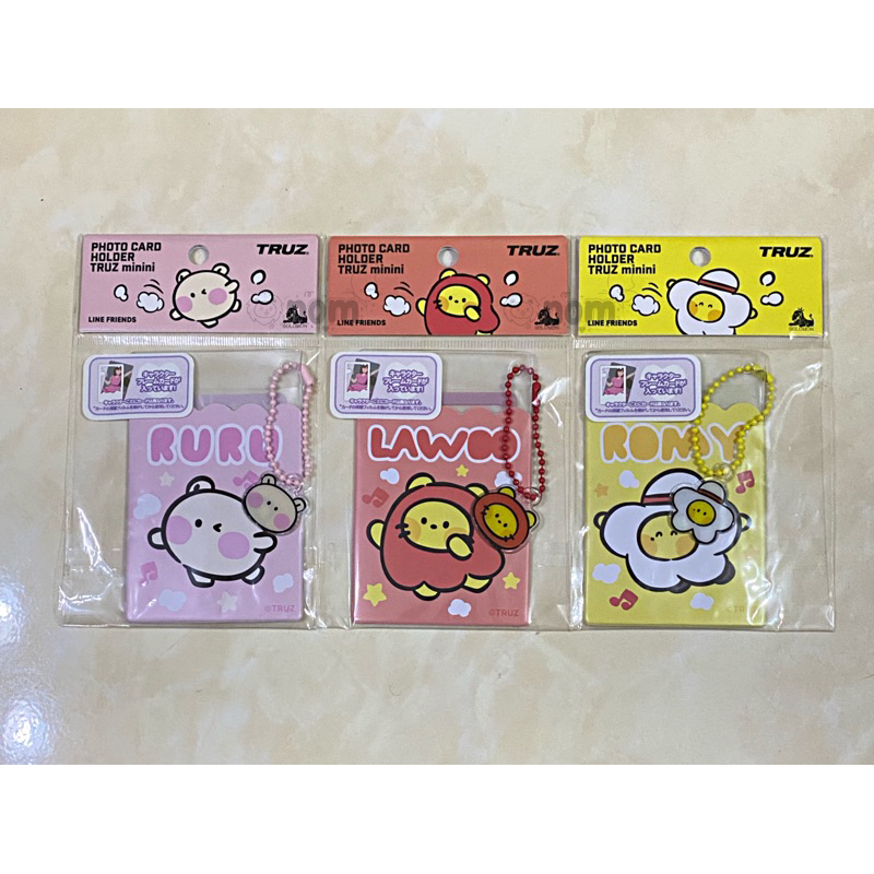 [ ready ] CARD HOLDER OFFCIAL TRUZ ROMY LAWOO RURU CAHOL TREASURE