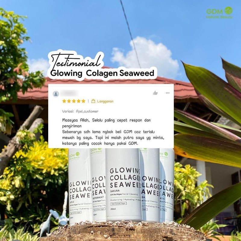 GDM Natural Beauty - Glowing Collagen Seaweed (GCS) GDM Natural Beauty