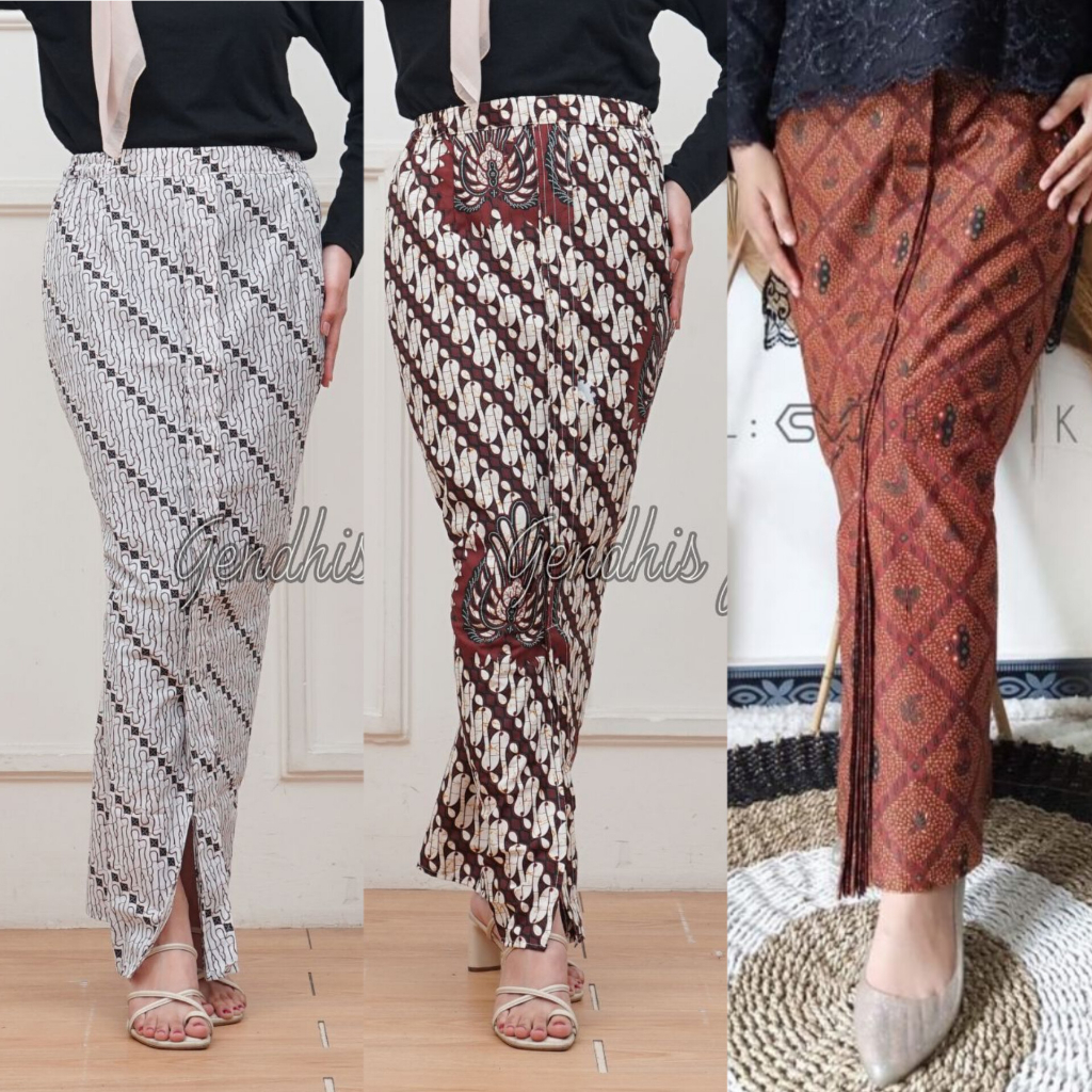 ROK BATIK WIRU INSTAN PREMIUM WIRON JARIK SPAN LIPIT JAWA BAWAHAN KEBAYA