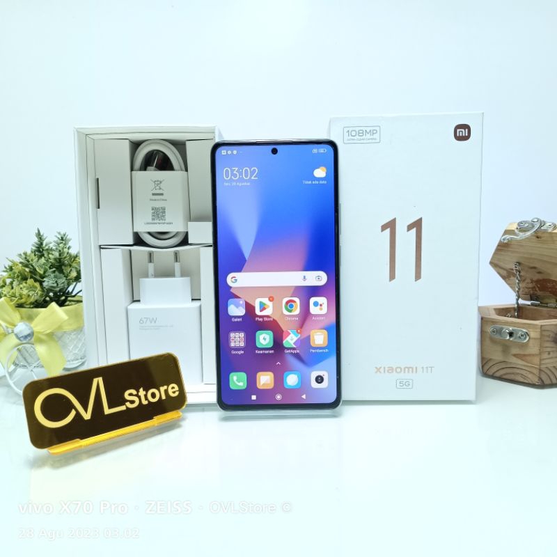 HP SECOND XIAOMI 11T 8/256 RAM 8 GB MEMORI ROM 256GB PONSEL BEKAS 8/256GB