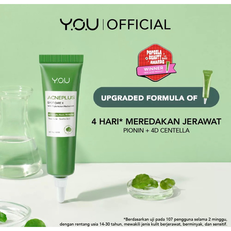 YOU AcnePlus Spot Care / Obat Totol Jerawat Centella