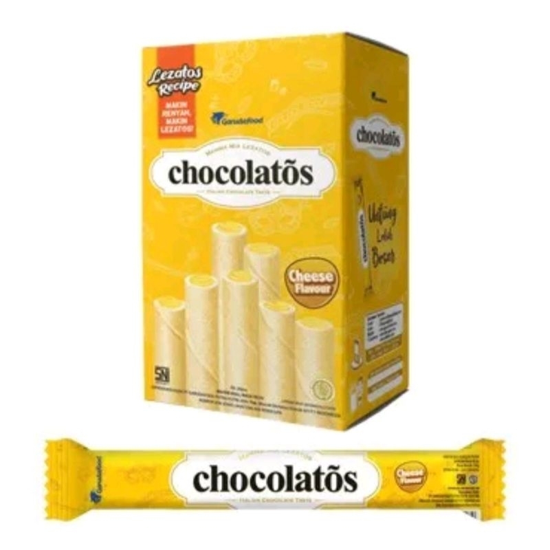 

Chocolatos Cheese Flavour Keju 1 Box 24pcs