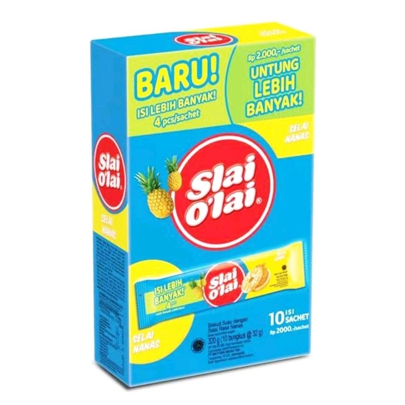 

Slai O'lai Selai Nanas 1 Box 10pcs