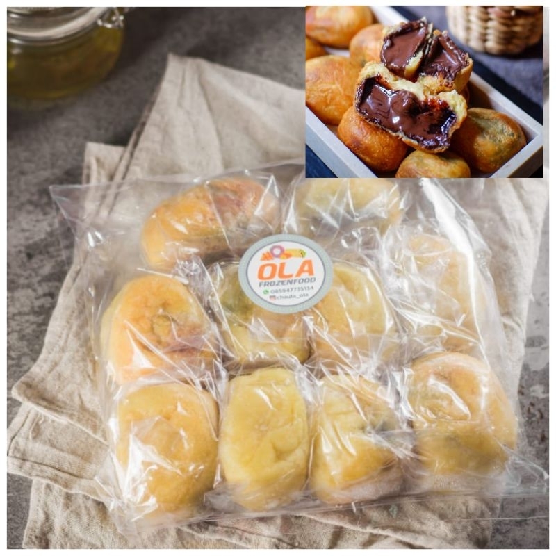 

Roti Goreng Coklat Premium isi 10