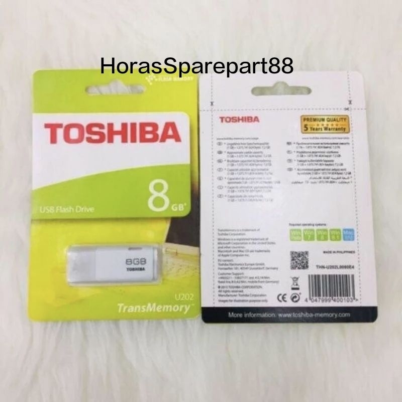 Flashdisk Toshiba 8 GB.