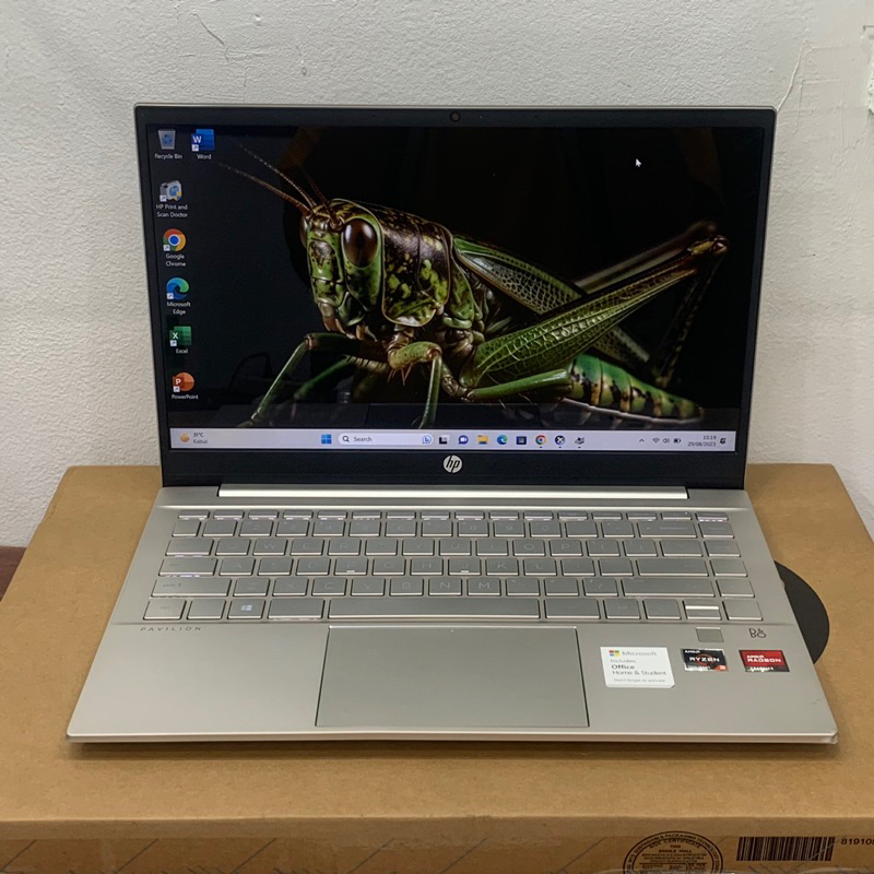 Laptop hp Pavilion 14-ec0007Au Amd Ryzen 3-5300U RAM 8GB SSD 512GB FULSET