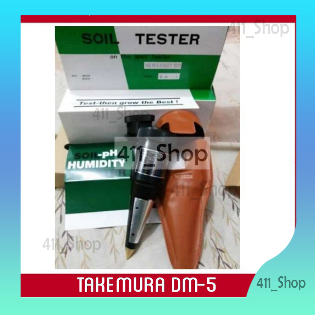 PH METER TANAH DM5 TAKEMURA - DM 5 Takemura