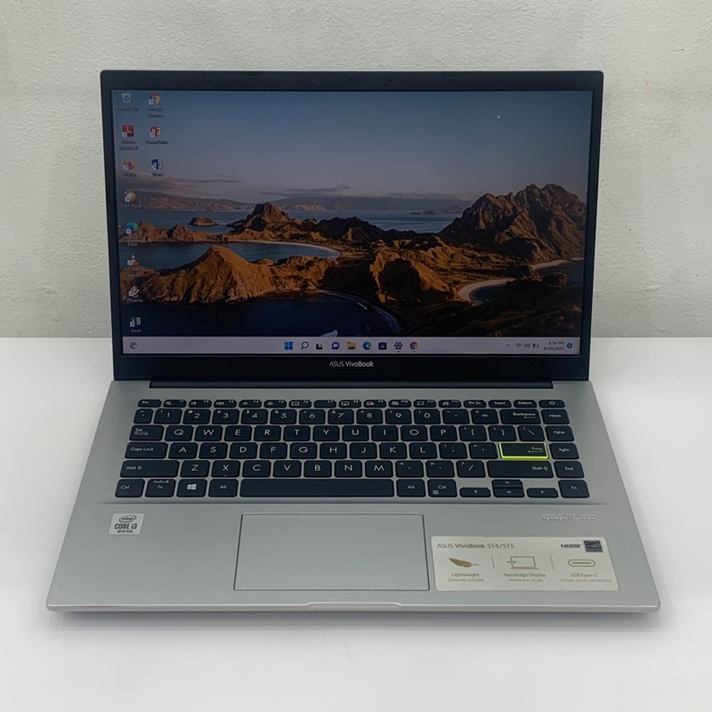 Laptop Asus vivobook X413JA Intel core i3-1005G1 RAM 4GB SSD 256GB FHD 2nd