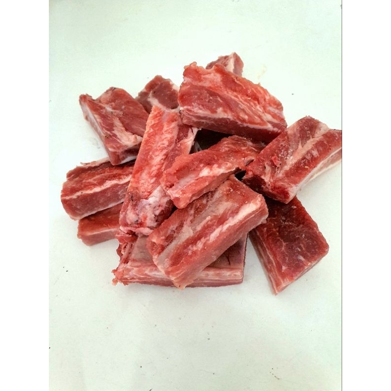

PROMO Bakut Teh Super / Iga Babi Panjang 5 - 8cm packing 500gr