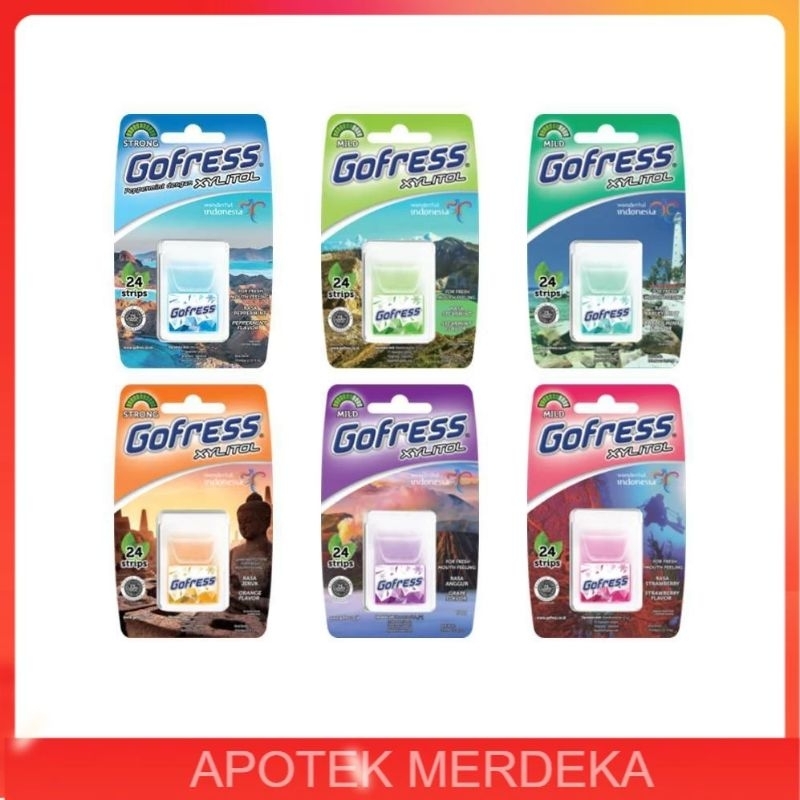 

Permen Go Fress Gofress xylitol penyegar nafas