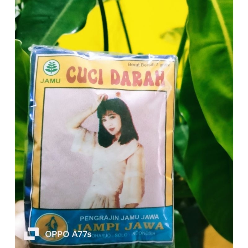 

jamu cuci darah jowo isi 10 sacet