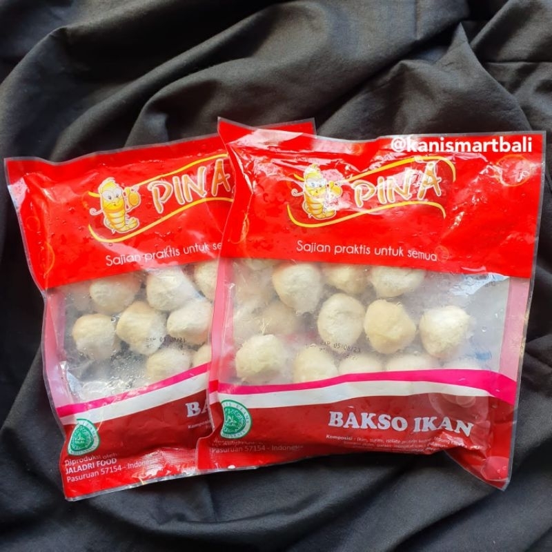 

Pina bakso ikan 250gr / fish ball / baso ikan / baso ikan praktis