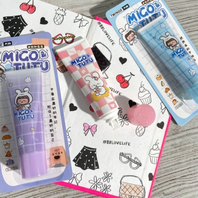 

correction tape Bentuk Tube Twinggo Minggo Tutu Tipe X Cute Murah Cod