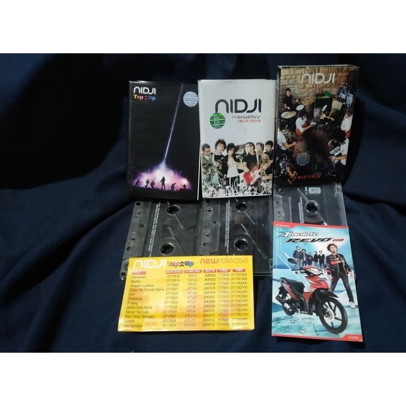 paket kaset pita nidji ( 3 kaset )