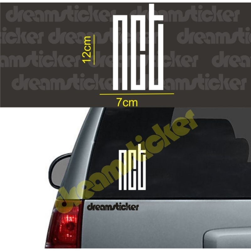 Cutting Sticker NCT Logo KPop Stiker