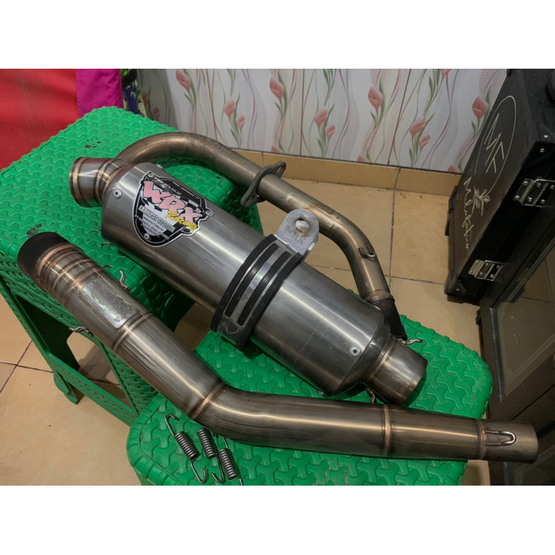 wrx trioval k2 silincer only 28cm bekas old cbr