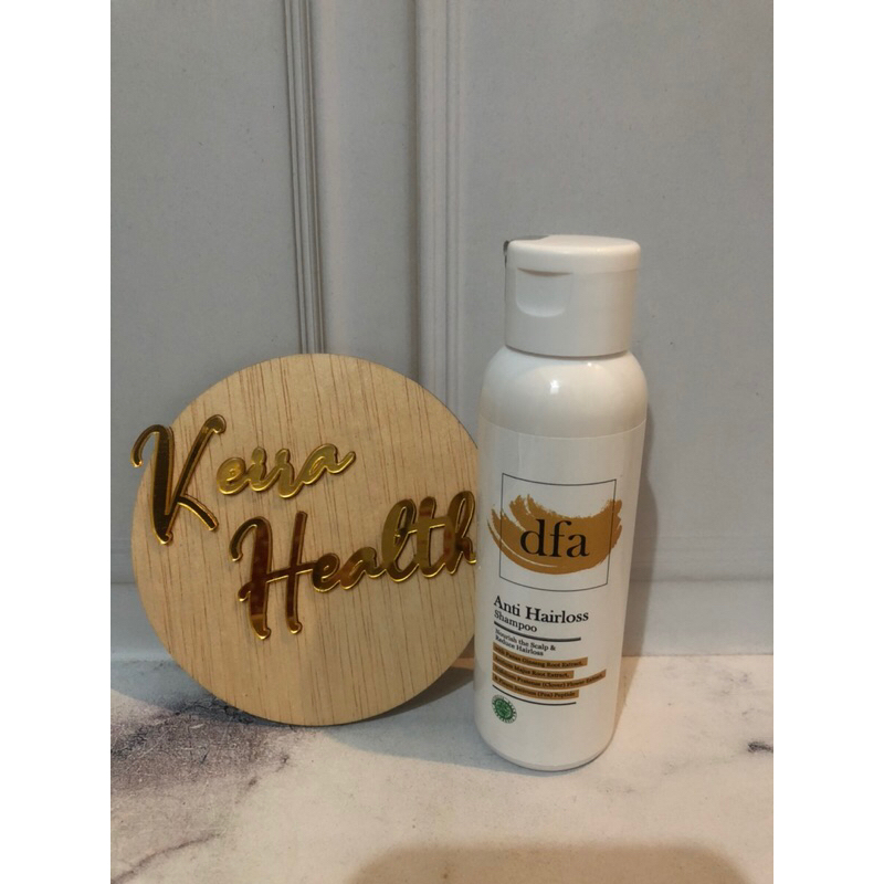 DFA ANTI HAIR LOSS SHAMPOO RAMBUT RONTOK KEMASAN BOTOL 100 GRAM