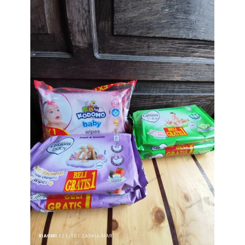 TISU BASAH KODOMO TISU BASAH CUSSONS TISU BASAH BUY 1 GET 2 TISU BASAH BABY WET BABY WIPES