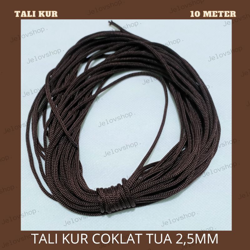 

TALI KUR COKLAT TUA 2,5MM