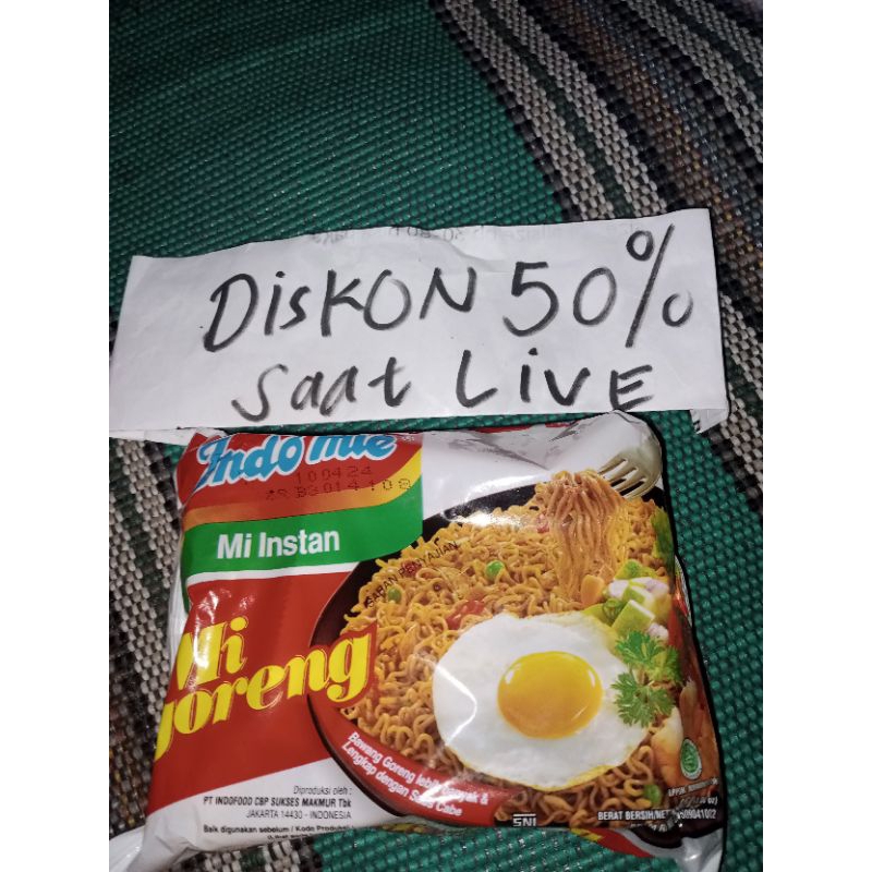 

Indomie goreng 5 bungkus