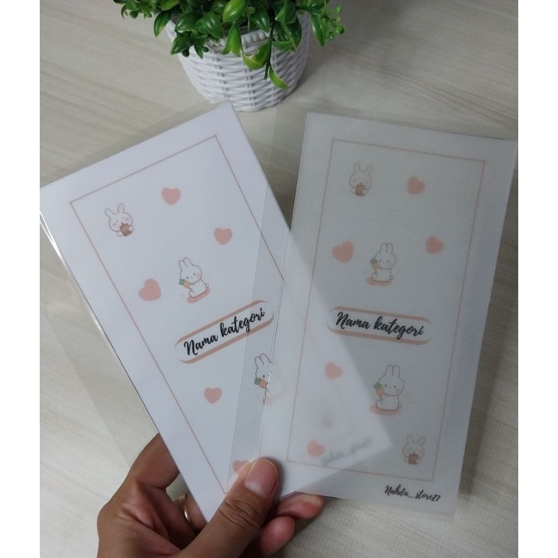 

Cash envelope a6 6 lubang