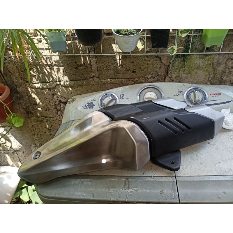 Slencer cbr 250 rr cbr 250rr 250 cc silencer knalpot original copotan standar kelengkapan seperti di