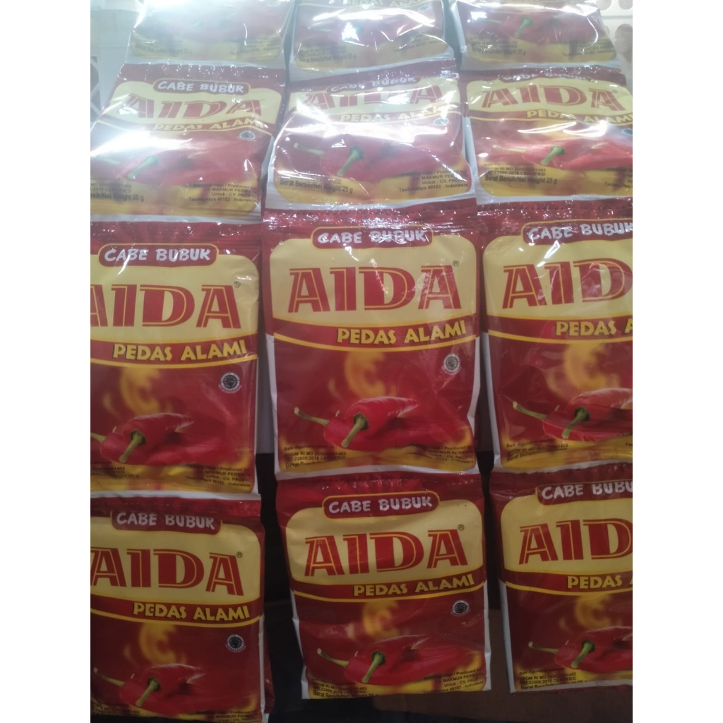 

CABE BUBUK AIDA ISI 10BKS X 25 GRAM