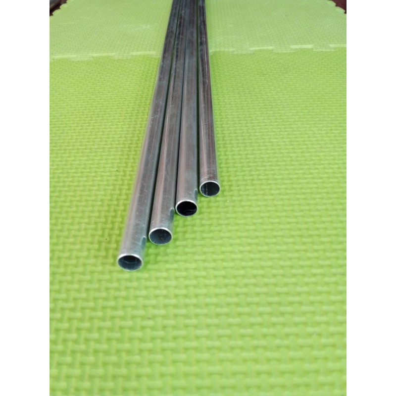 pipa alumunium 8mm panjang 1 meter