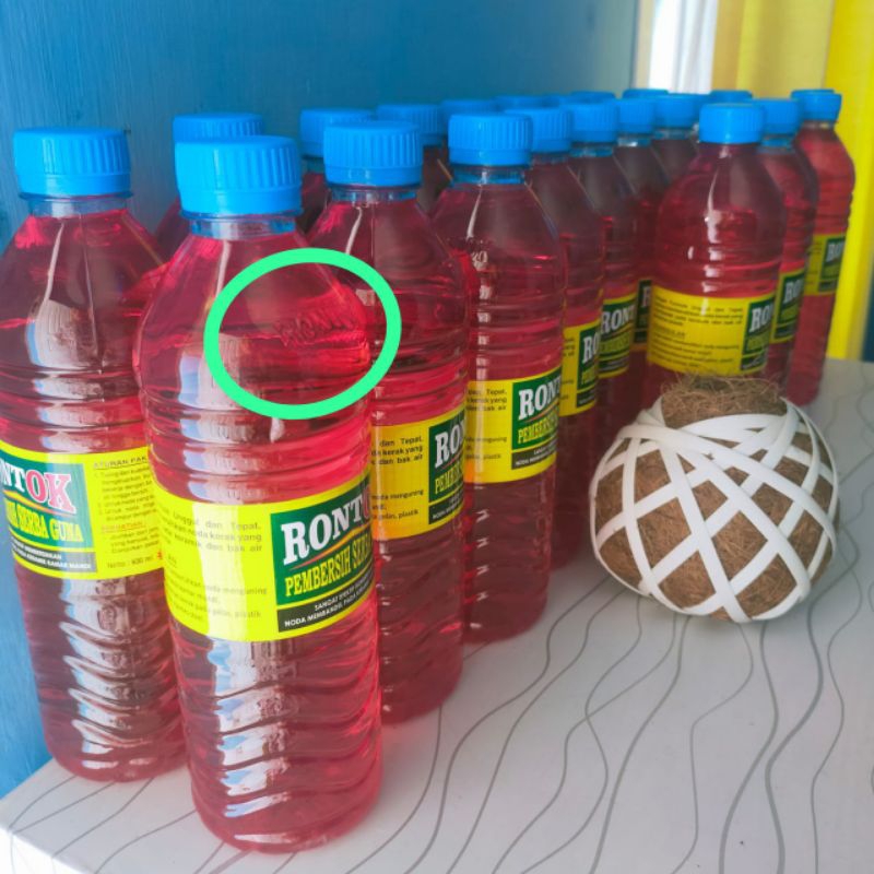 Rontok pembersih kamar mandi