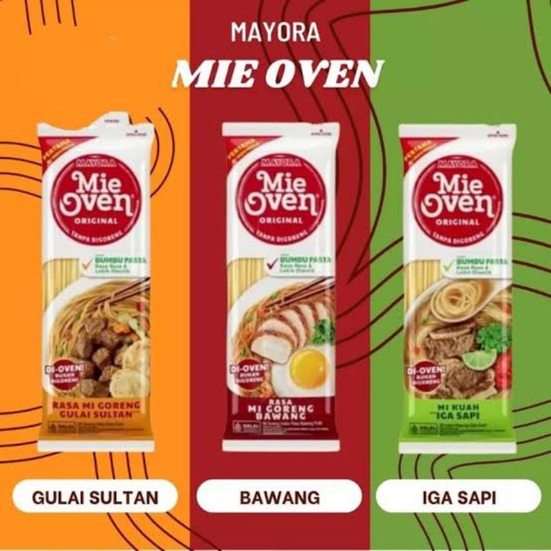 

Mie Oven Mie Lurus Pertama Di Indonesia